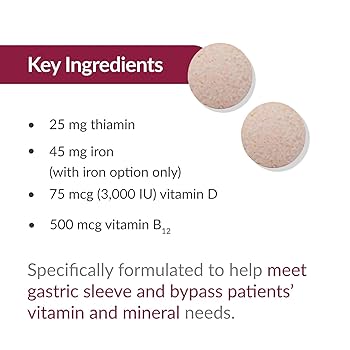 トップス Matching Long Sleeve Vitamin Mixture Bariatric Advantage |Ultra Solo Capsule – Only 1 Per Day!